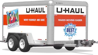 U-Haul 6 by 12 cargo trailer